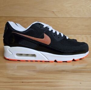 Nike Air Max 90 Football Swoosh Black White Mens Shoe Sneaker DJ5981-001